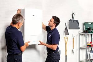 instalacion de caldera de gas tarragona instaladores de calefaccion tarragona instalando caldera de gas